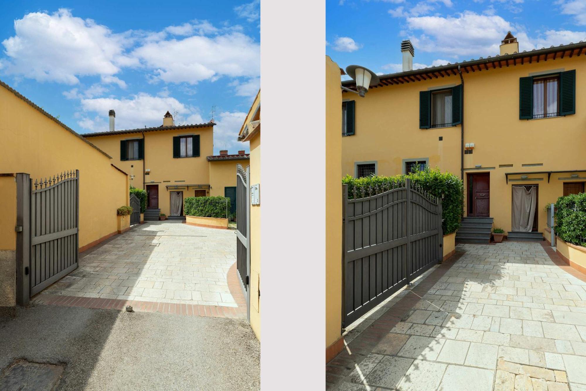 Colonica San Cresci Alle Porte Di Firenze 6 Pax Free Parking Campi Bisenzio Exterior foto
